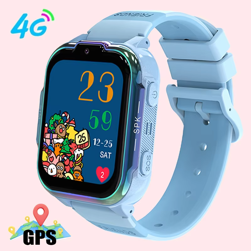 2024 New SIM 4G Kids Smart Watch GPS History Location Display HD Video ...