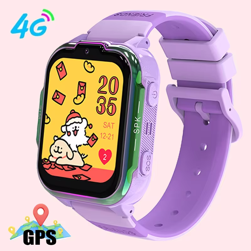 2024 New SIM 4G Kids Smart Watch GPS History Location Display HD Video ...