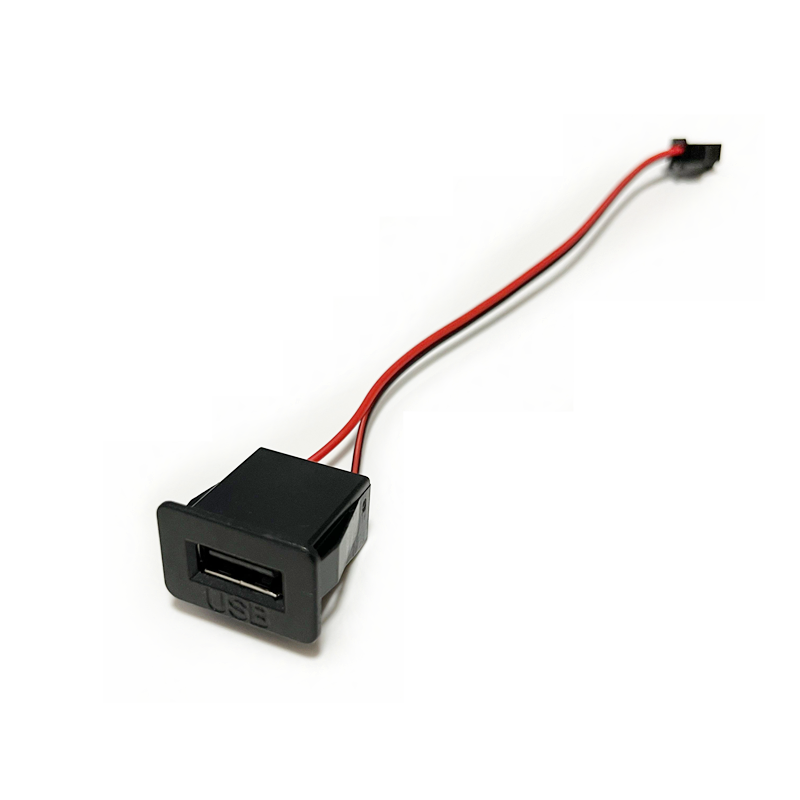 Usb Female Socket type-c Double Socket usb a Female Lamp Charging ...