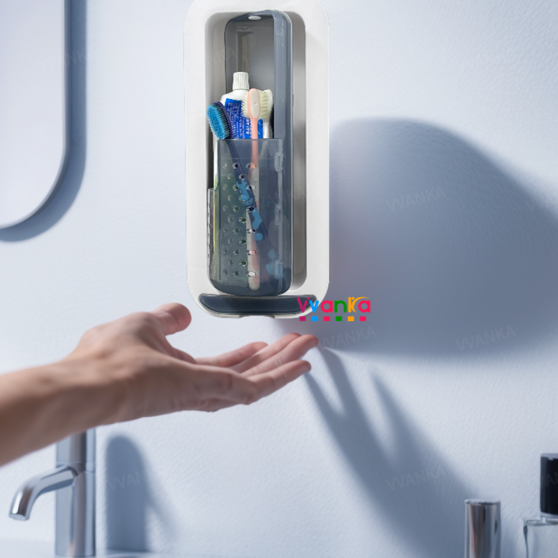 From PH Rotating Toiletries Organizer Toothpaste Toothbrush Storage ...