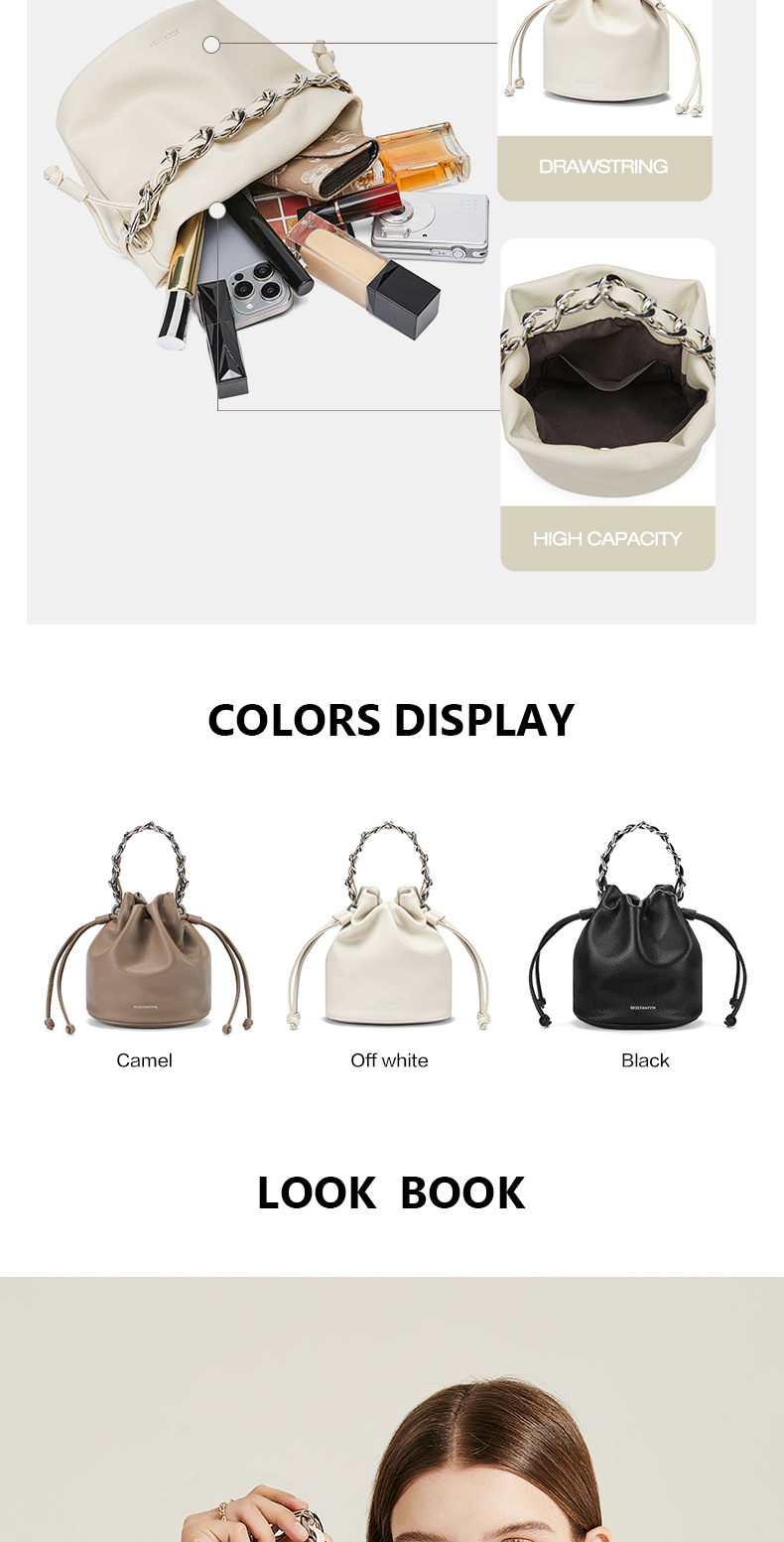 New Summer Hand-Held Bucket Bag main image 1