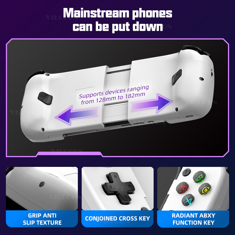 VILCORN D3s BT Game Stretching Controller Wireless Gamestick with 3D ...