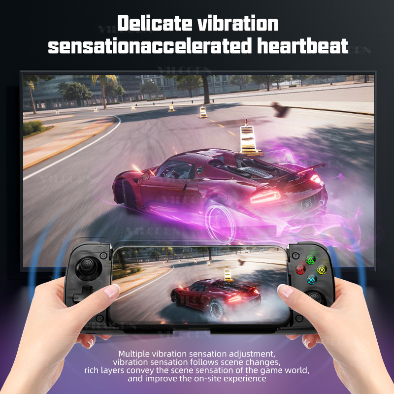 VILCORN D3s BT Game Stretching Controller Wireless Gamestick with 3D ...