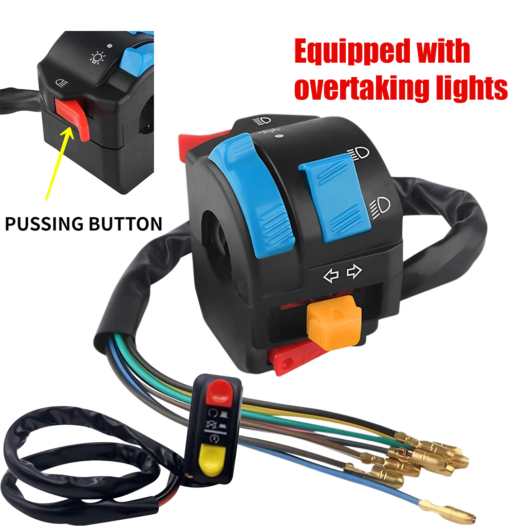 Domino Honeywell Switch Left & Right Handle Bar Mount Plug & Play ...