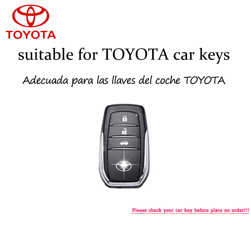 Toyota car key box cover Suitable For Toyota Hilux/Harrier/Fortuner ...