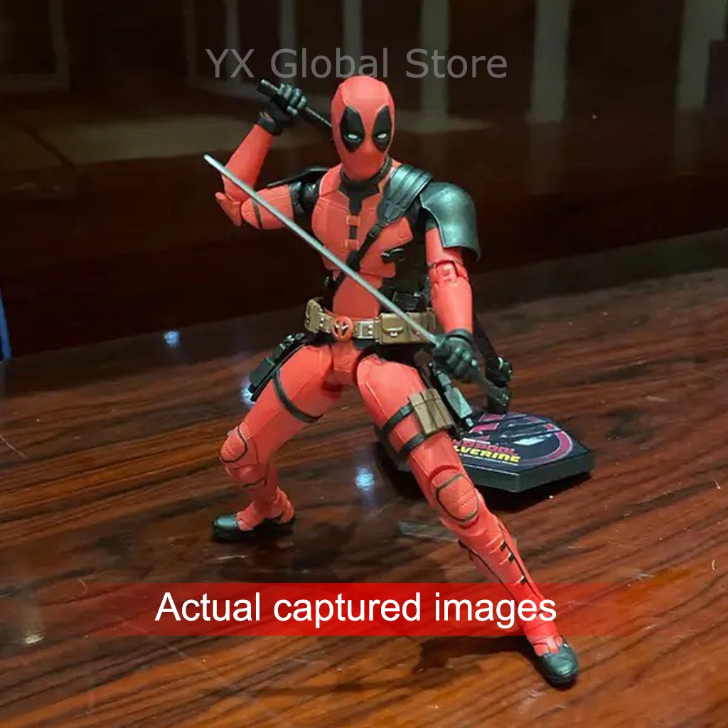 Figurine PVC ZD Toys - Deadpool Et Wolverine (Deadpool And Wolverine) - Modèle Complet, Jouet De Collection