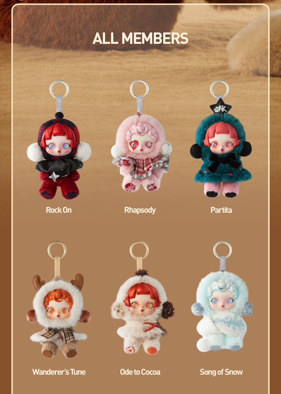 正規品ーSKULLPANDAのWinter Symphony ポップマート SKULLPANDA Winter