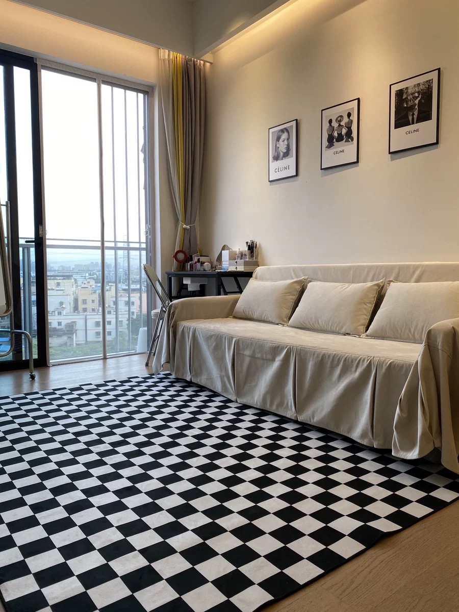 Carpet for living room,crystal velvet/imitation cashmere materials ...