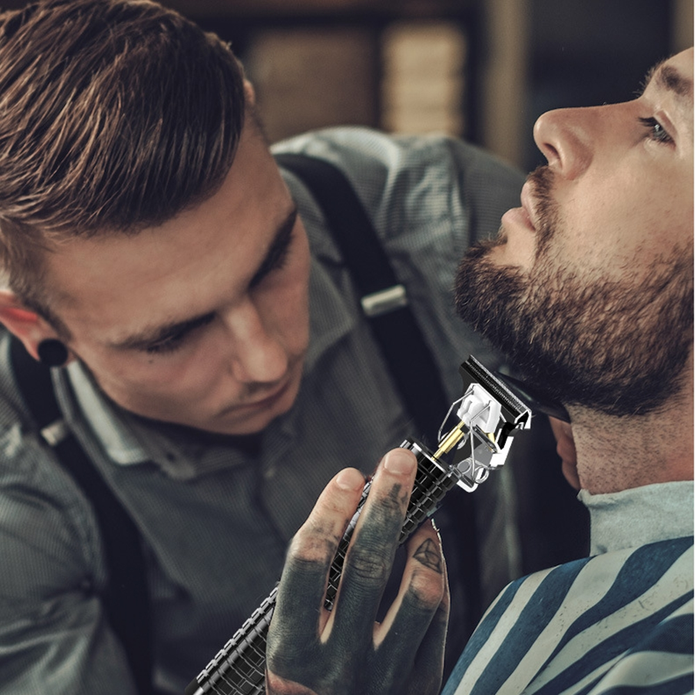 Electric Hair Clipper Trimmer USB Rechargeable Razor Clipper Shaver ...