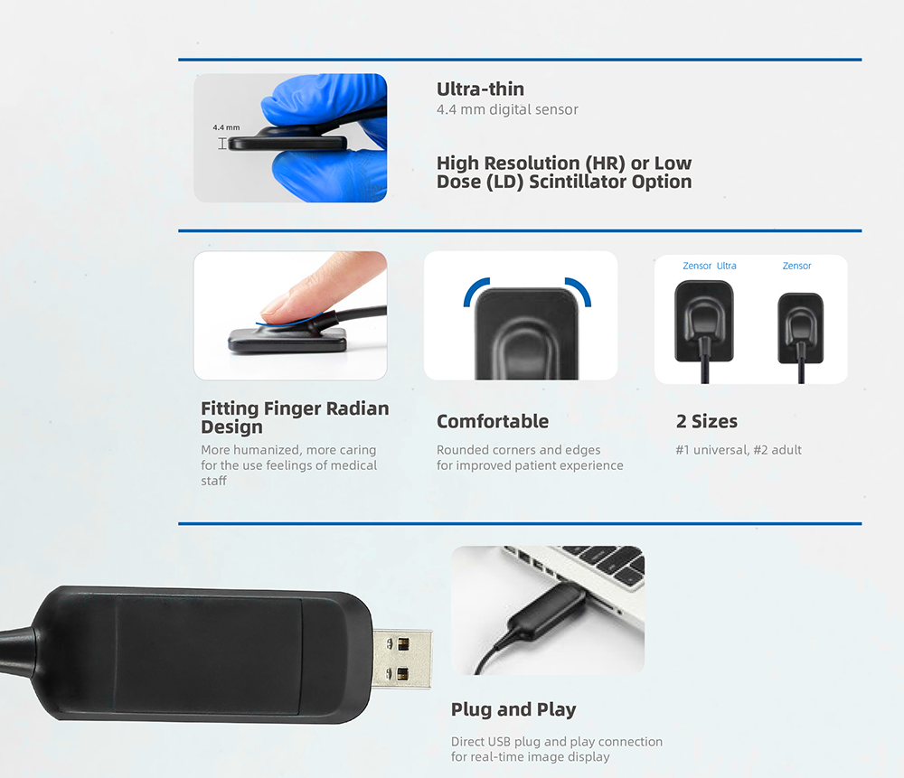 Hot Intraoral Imaging System Digital Dental Sensor X-Ray Rvg Image ...