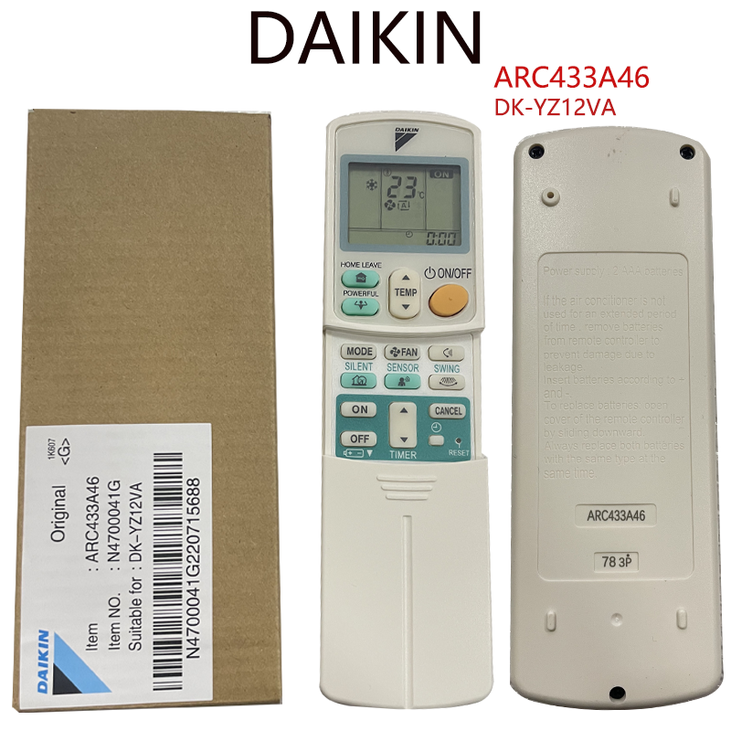thumbnail image 2 of Universal Daikin AC Remote Control - Replacement For ARC433A46 Air Conditioner Remote 2 of 13