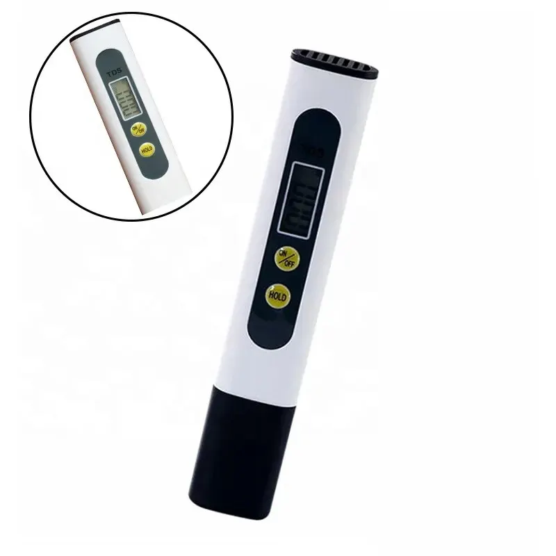 Testeur PH Et TDS Numérique Pour Eau - Plage 0-14 PH Et 0-9990 Ppm - Neuf Sous Emballage