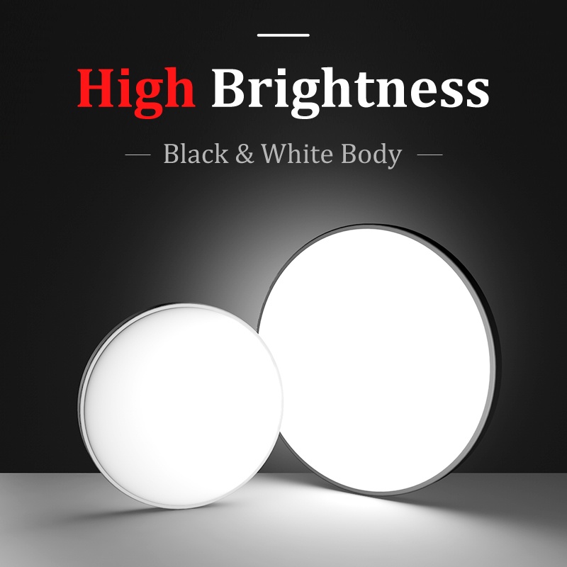 CANMEIJIA LED 3 Color Ceiling Light Modern 50W 40W 30W 18W For Indoor ...