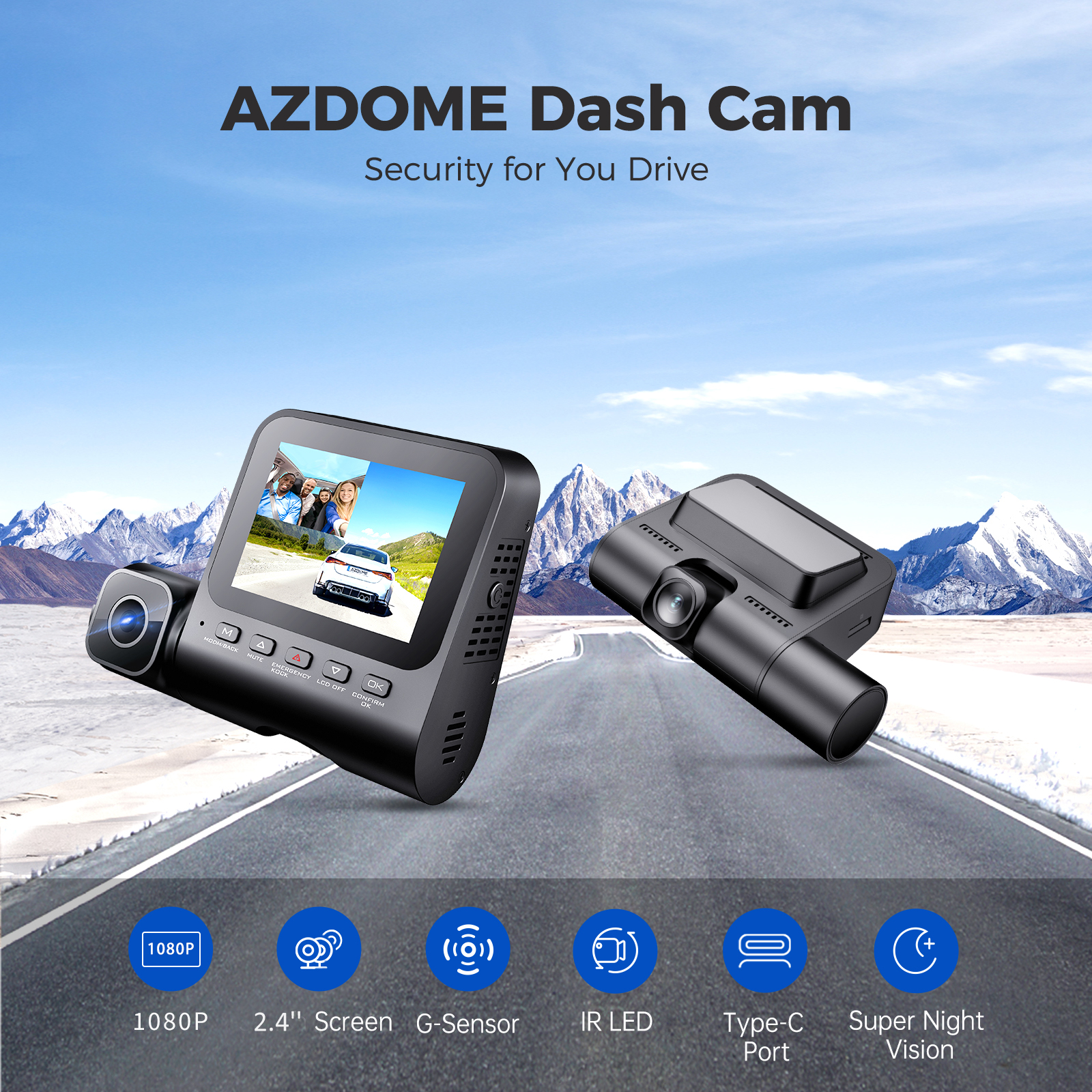 Rydz Dash Cam 24 - sl2932k