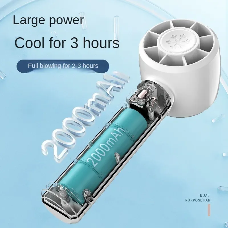 Mini Fan Electric Fan Rechargable Fan Desktop Fans Travel Handheld Fan ...