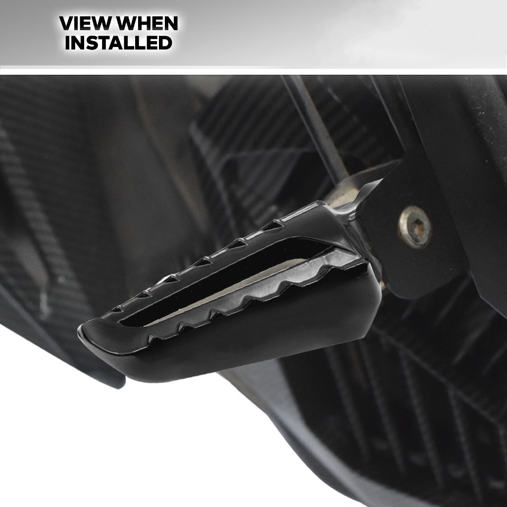 2 PCS HONDA CLICK V2 V3 / BEAT FI V2 V3 FOOTREST ALLOY L8604 - WHT ...