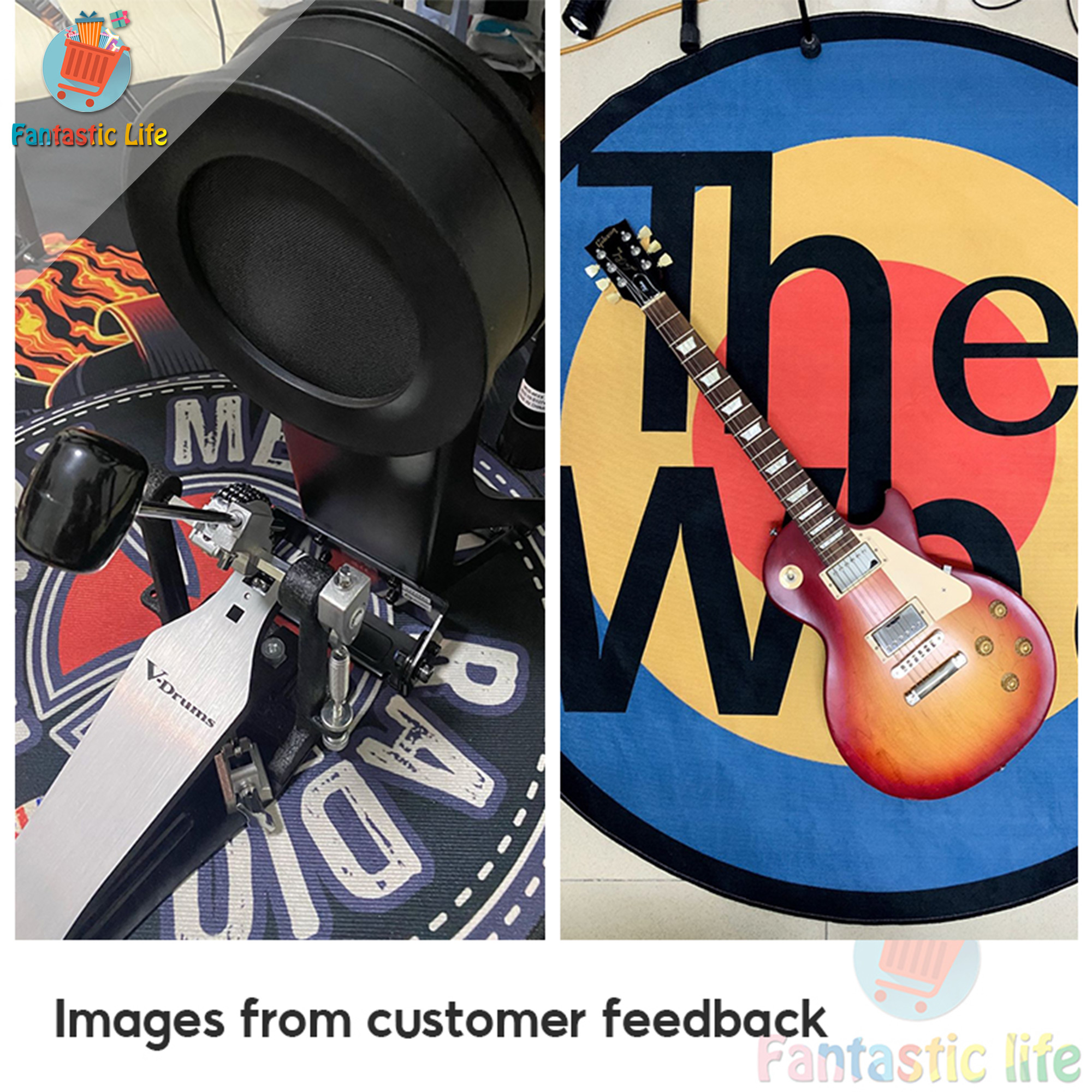 32 Styles Music Style Carpet Electronic Drum Pad Drum Stand Mat Drum ...
