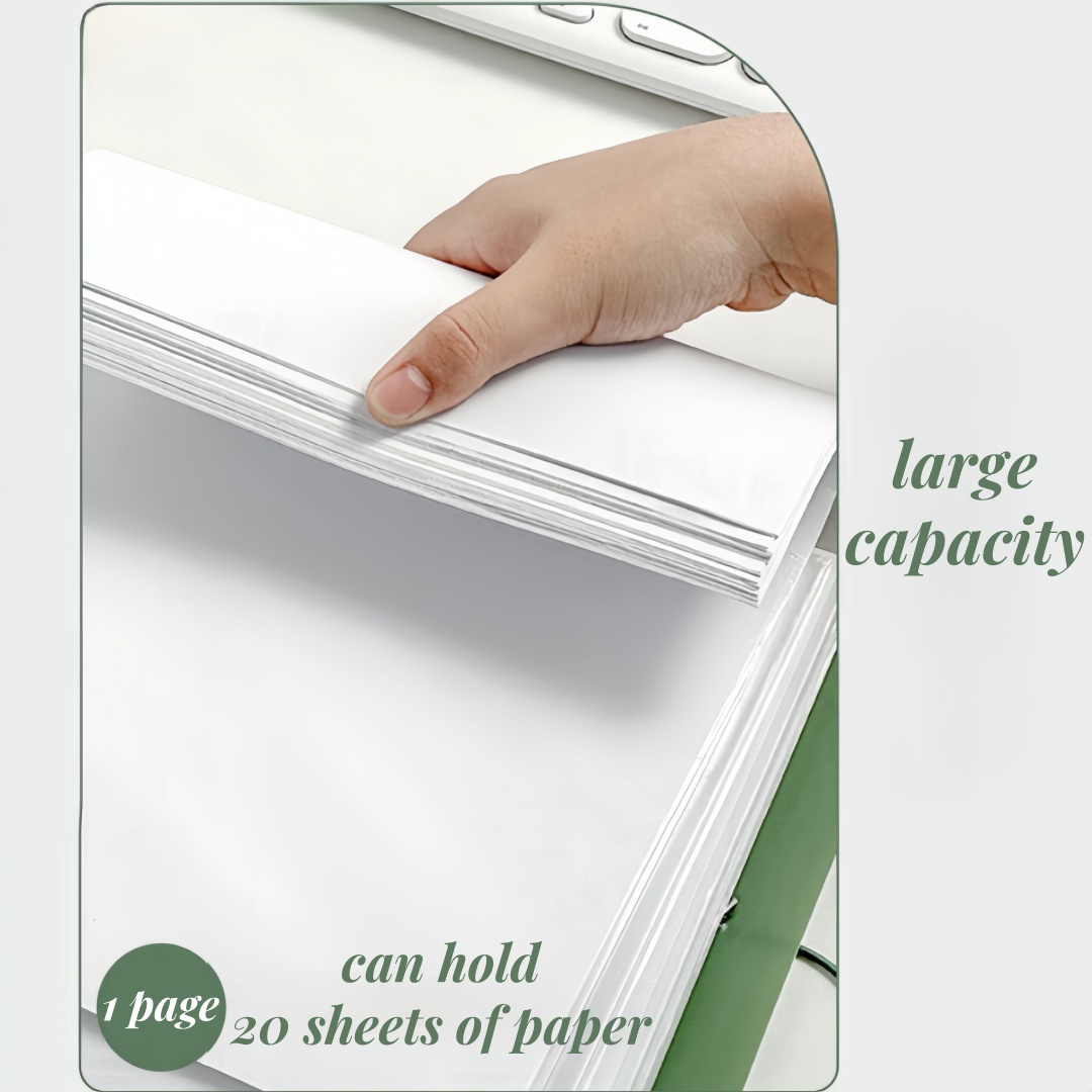 Clear Book Long 30/60/80/100 Pages Clear Folder Presentation Book ...