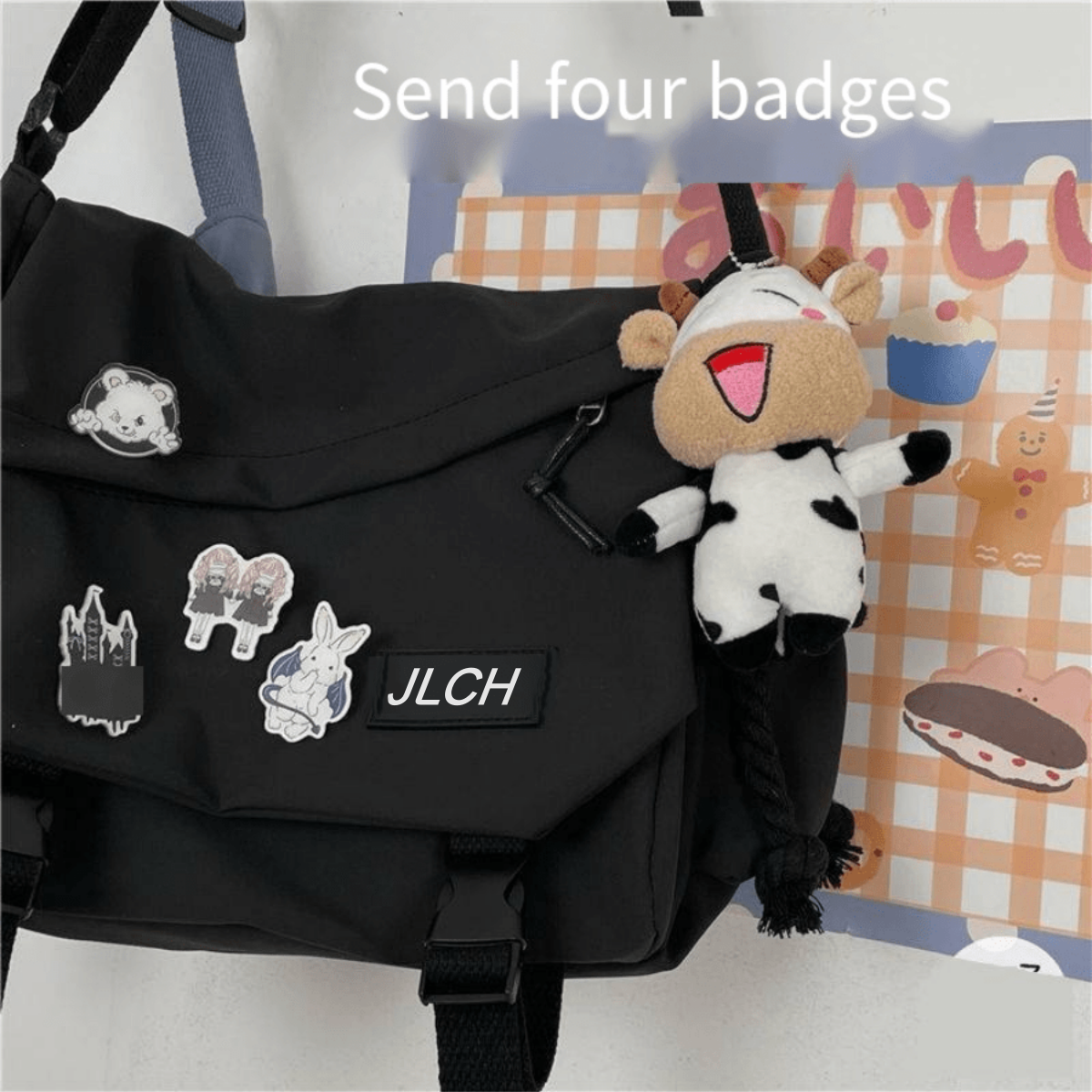 New Large Capacity Shoulder Messenger Bag