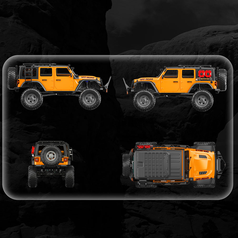 HB Toys 1/10 RC Crawler R1011-R1016 4WD Off-Road Truck 550 Motor High ...