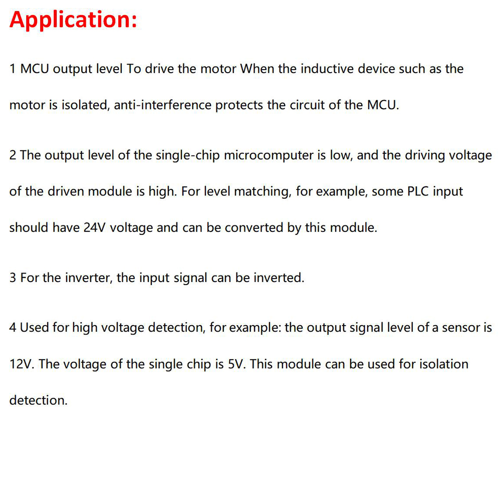 PC817 2/4 Channel Optocoupler Isolation Board Voltage Converter Adapter ...