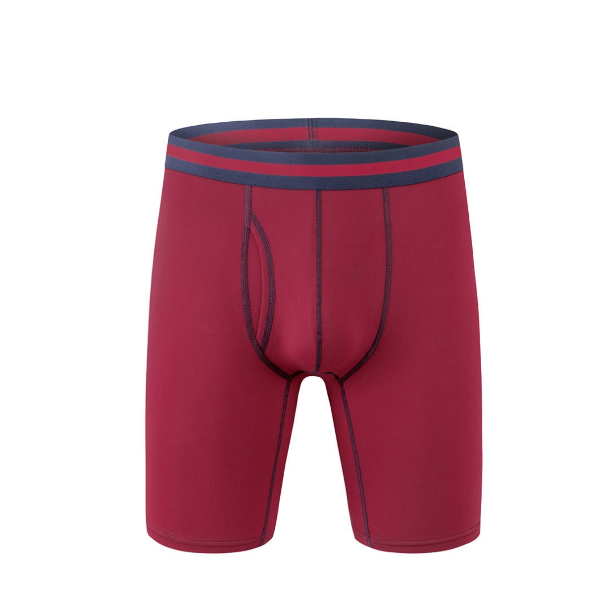 Anti Rub Extra Long Men Underwear Breathable Cotton Man Plus Size Boxer ...
