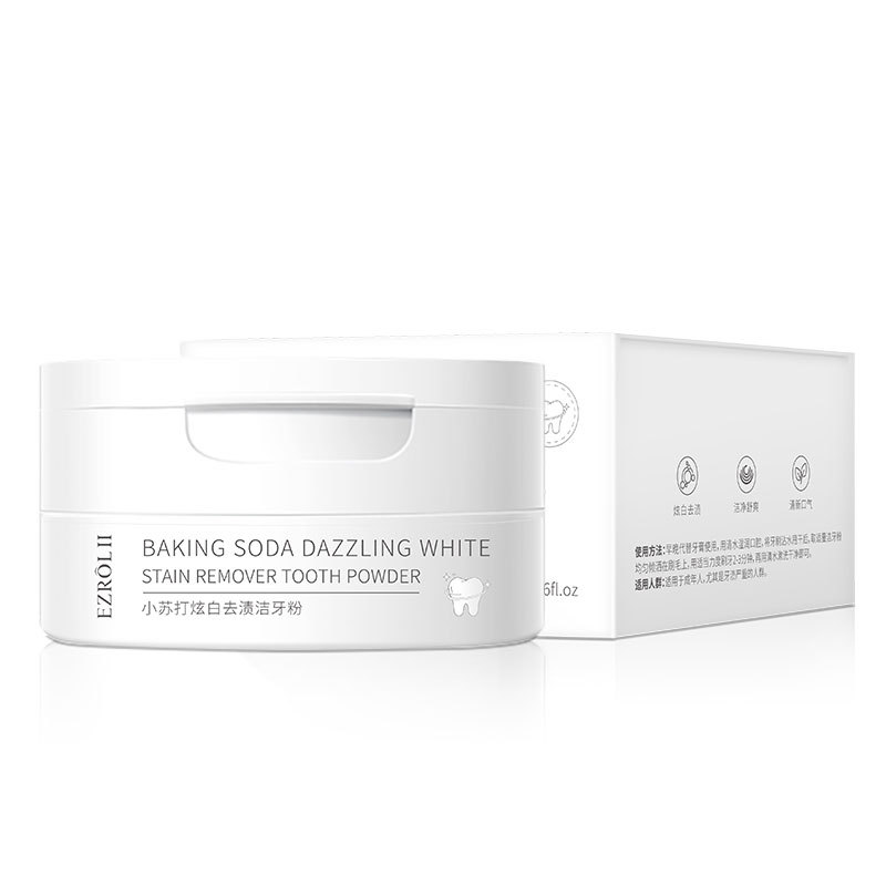 （12.12 Ultra low price ）Baking Soda Whitening Stain Removing Toothpaste ...