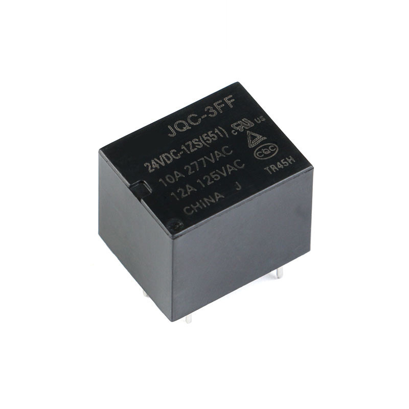 5Pcs Relais Hf3ff / Jqc-3ff-005 1zs Hs 5v 9v 12v 24v 4-polig