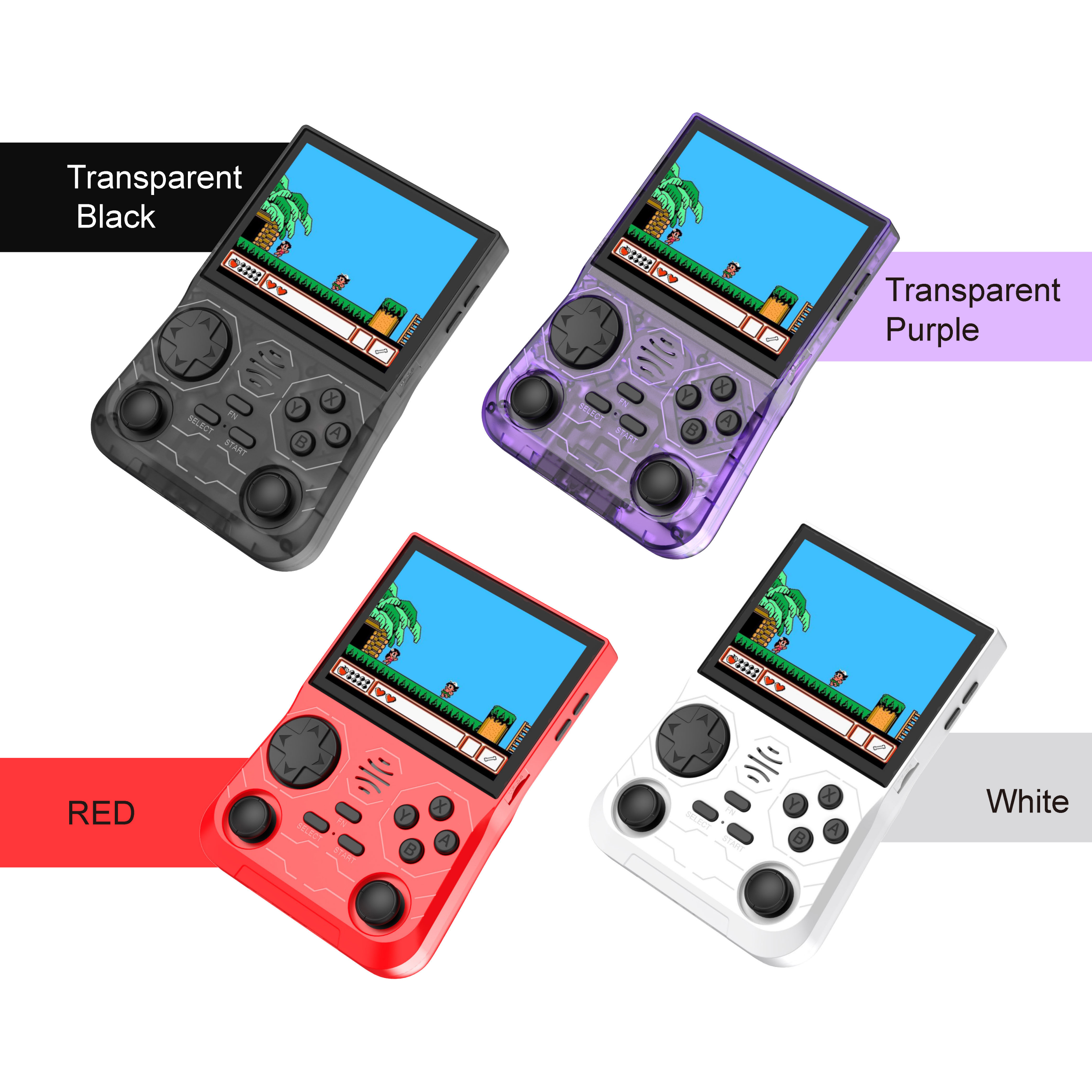 2025 New R36S Game Console - 64GB/128GB Preloaded Games, Game Console ...