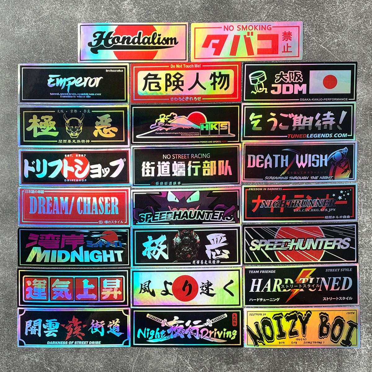 40PCS/Lot JDM Stickers Japanese Racing Anime Graffiti Decals for Laptop ...