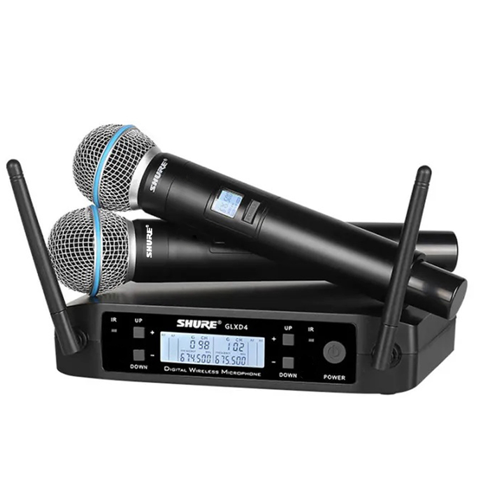 Shure GLXD4/BETA58A UHF Wireless Microphone Professional UHF System ...