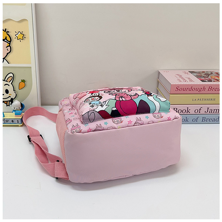 【Local spot goods】High Quality children backpack for woman labubu ...