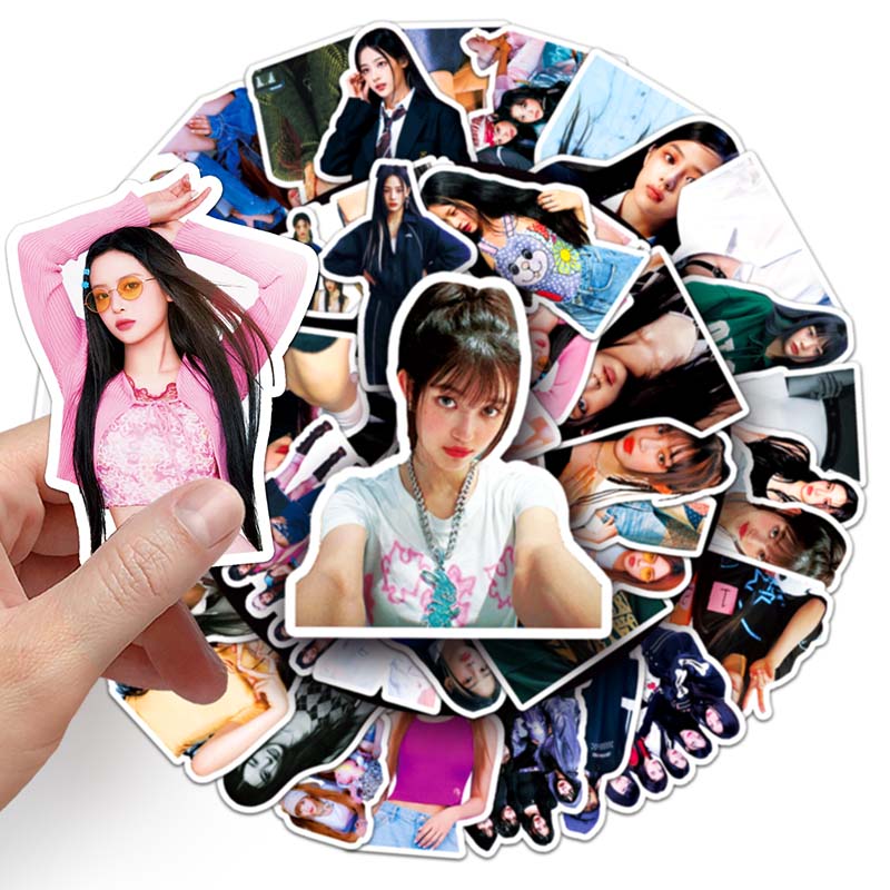 50PCS Stickers NewJeans Combo Star Graffiti Decal DIY Fridge Laptop ...