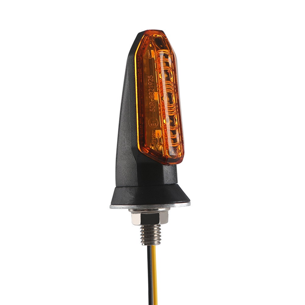 SEAMETAL 2Pcs 12V Motorcycle Turn Signal Light Universal LED Light ...