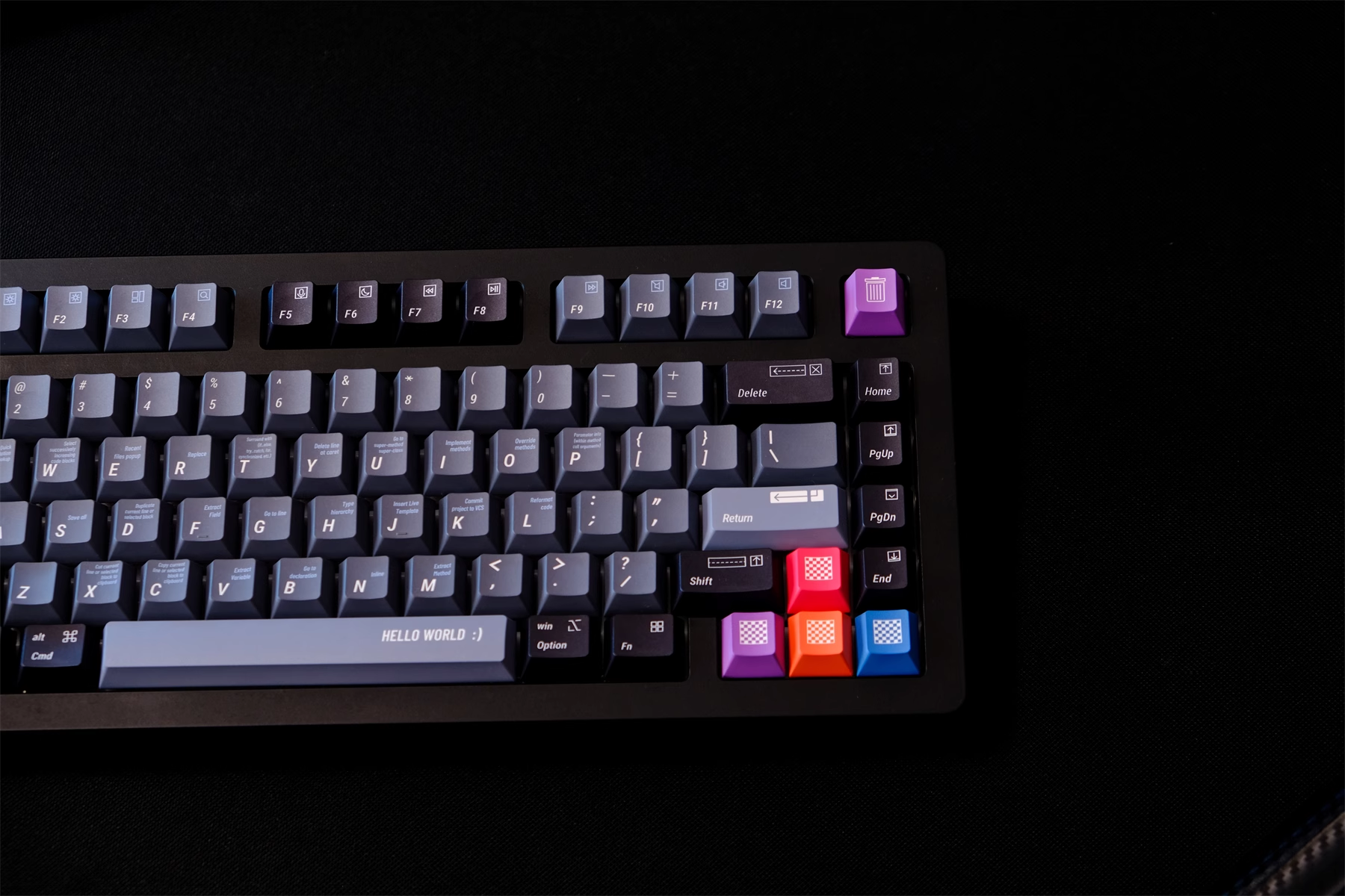 GMK PS Programmer Keycaps Set PBT Dye Sublimation Cherry Profile Keycap ...