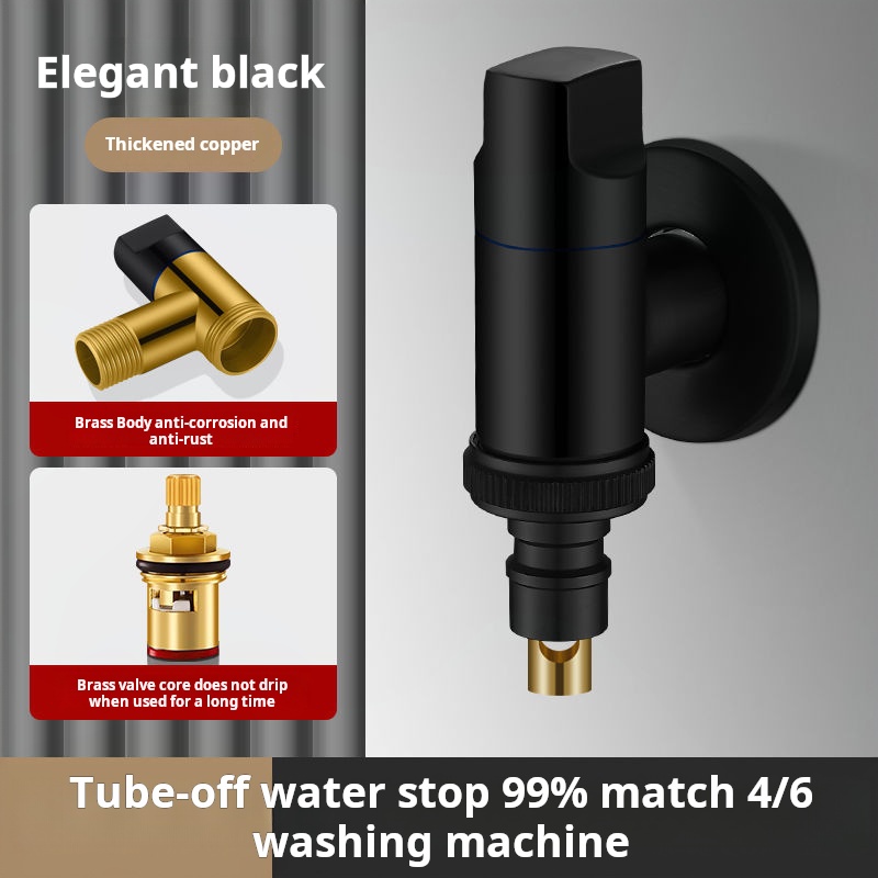 Universal faucet for washing machine, mini space-saving automatic water ...