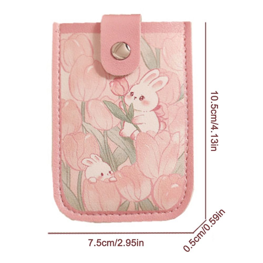 GUSTAVA Mini Card Wallet, Pull-out Type 5 Card Pockets Business Card ...
