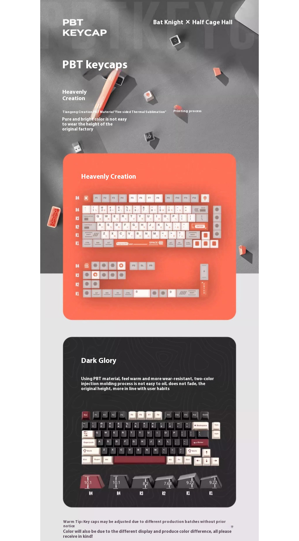 BATKNIGHT BK75 BK75 Wireless Mechanical Keyboard 75% Hot swappable RGB ...