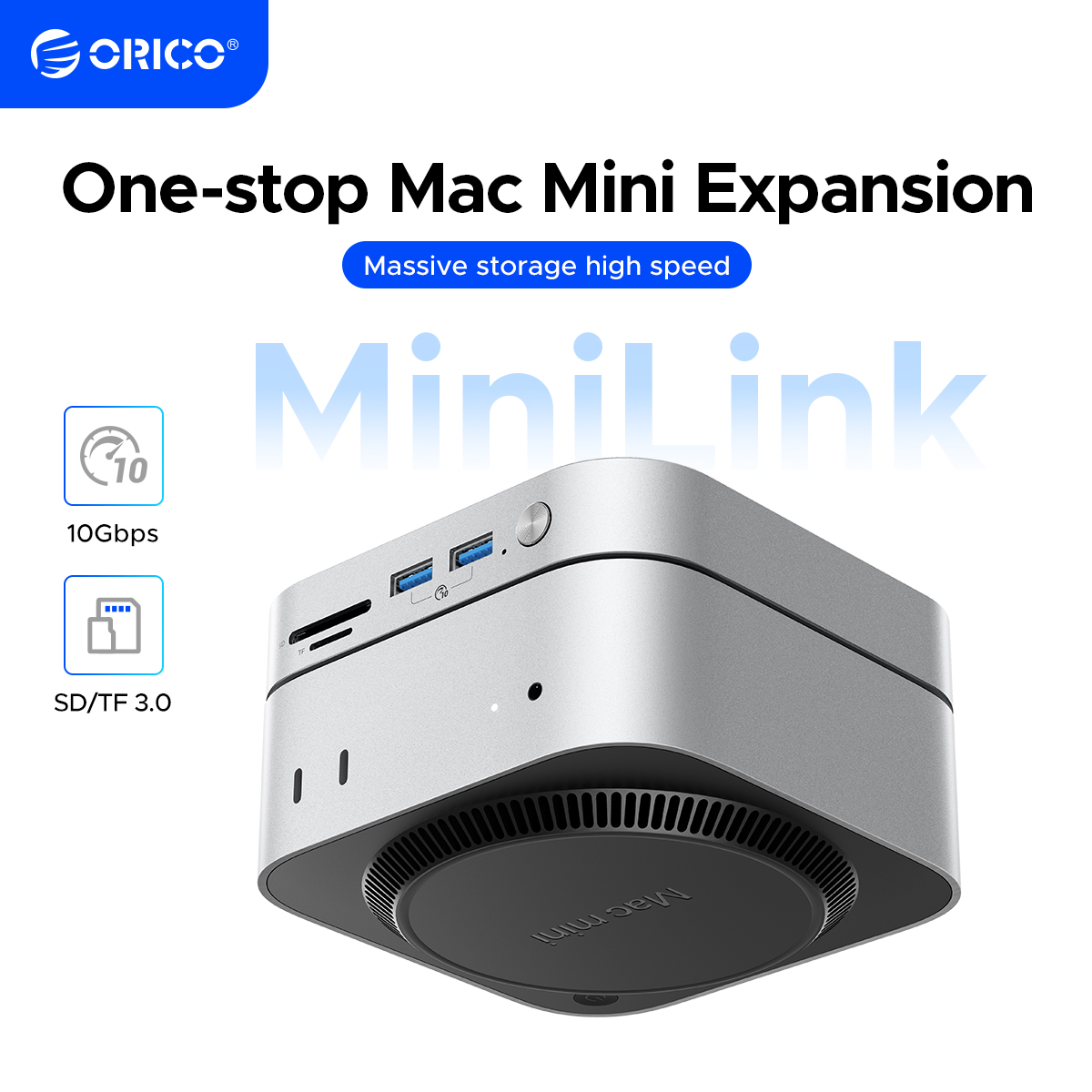 ORICO MiniLink Docking Station Type C Hard Drive Enclosure 40Gbps M.2