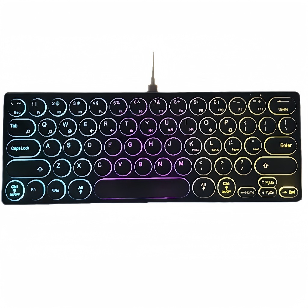 INPHIC IN-922 RGB Cool gaming keyboard - 64 key keyboard/Multi-color ...