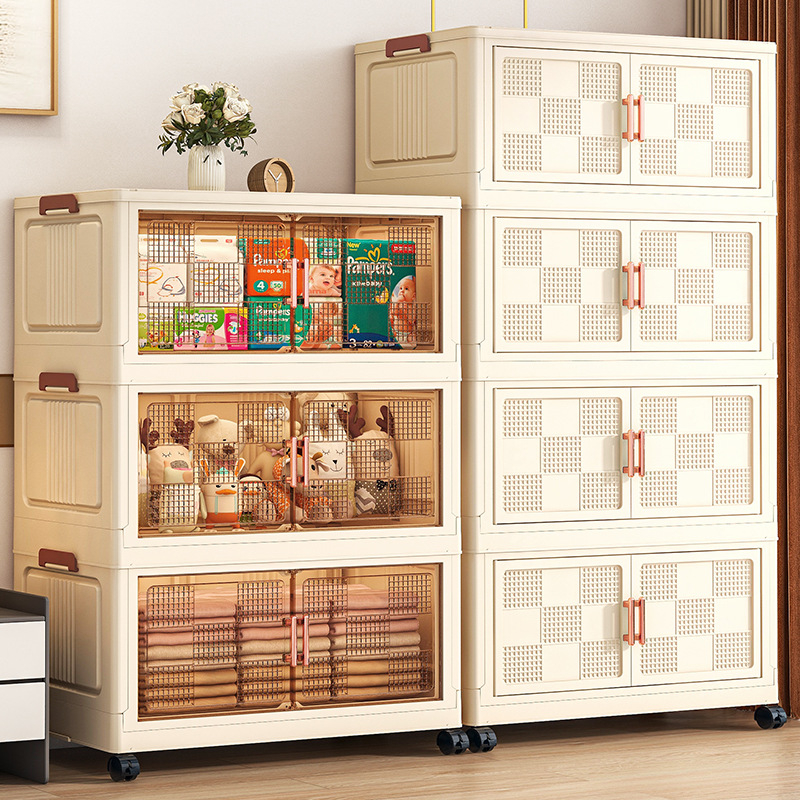 Large capacity storage cabinet organizer 5-layer 60cm wide sorting ...