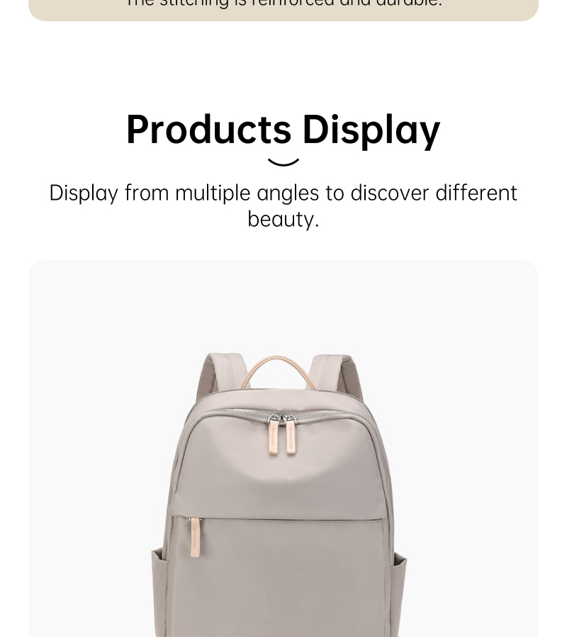 Thunlit Woman Laptop Backpack 2025 Versatile Ladies Stylish Computer ...