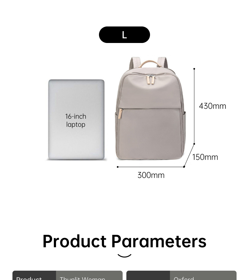 Thunlit Woman Laptop Backpack 2025 Versatile Ladies Stylish Computer ...