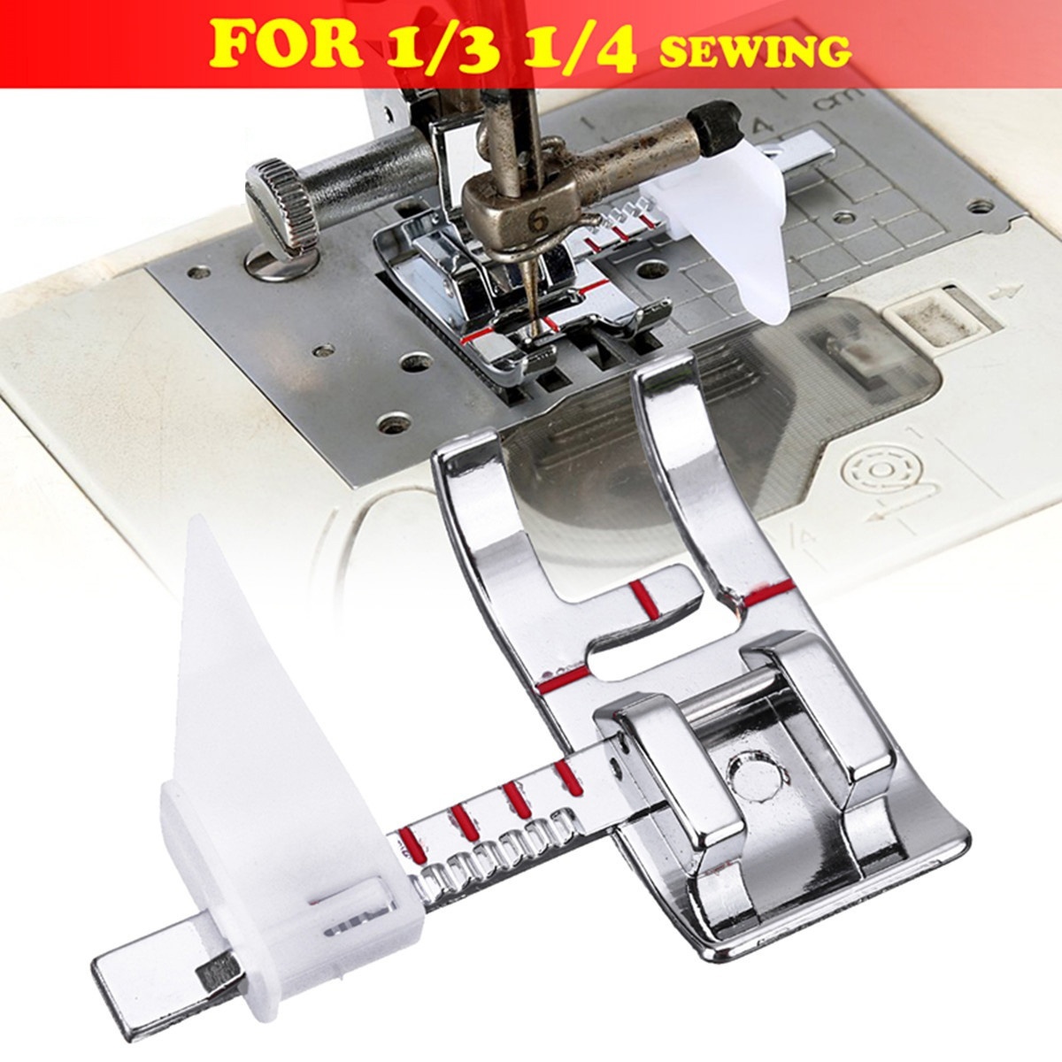 Adjustable Guide Sewing Machine Presser Foot Fits for Low Shank ...