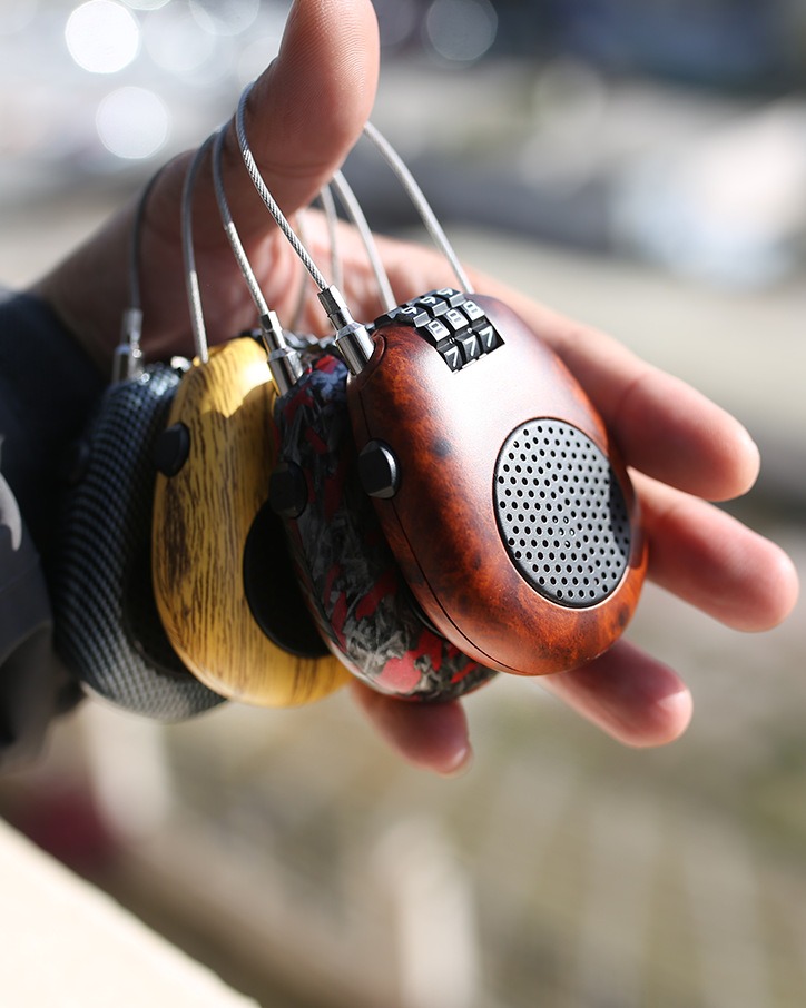 Retractable Wire Rope Lock 3-Digit Combination Lock Security Lock ...