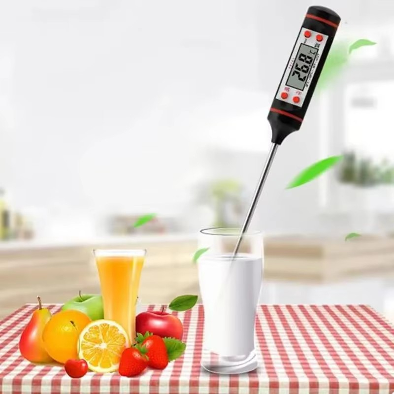 Professional Digital Kitchen Food Baking Thermometer Electronic Probe ...