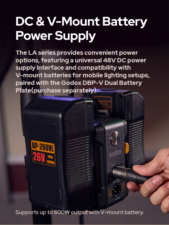 Godox Ma5r Luz Led Compacta Carga Magnética 1800k-10000k Negro Variable