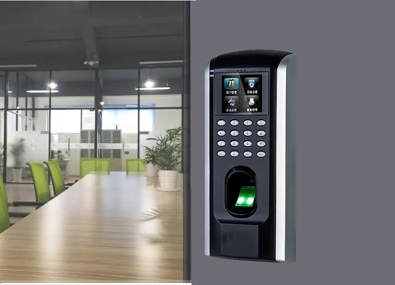 F7 PLUS Biometric Fingerprint TCP/IP RS485 Employee Time Clock ...