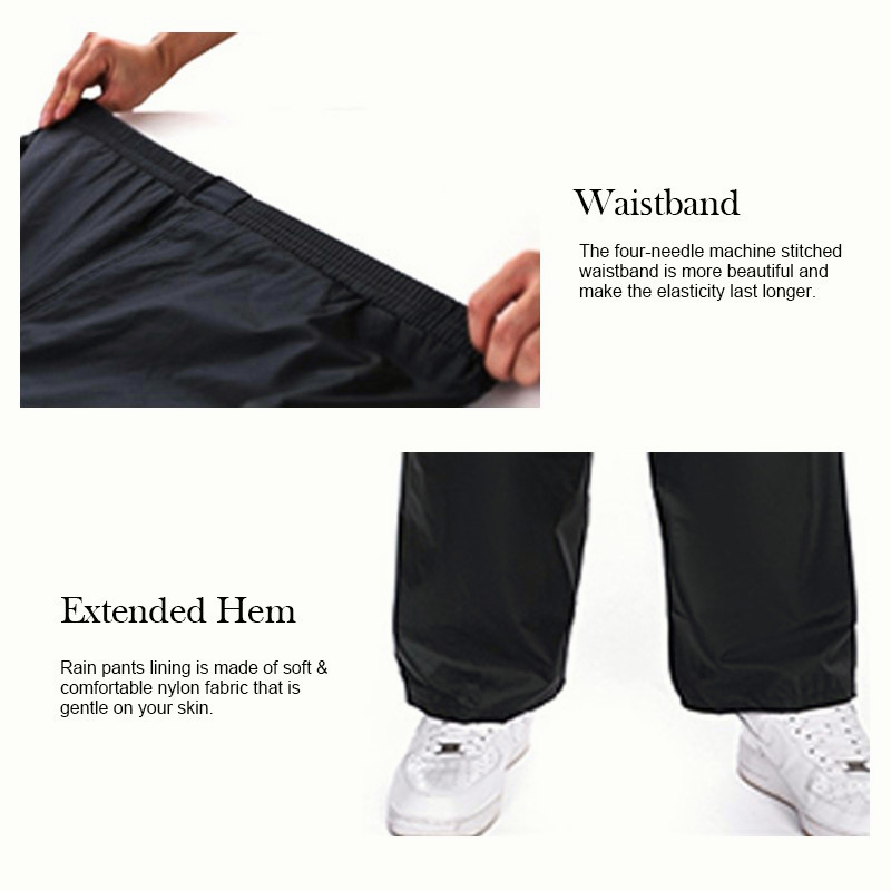 COCOCUBBY Waterproof Rain Coat Set For Motorcycle Thickened Suits ...
