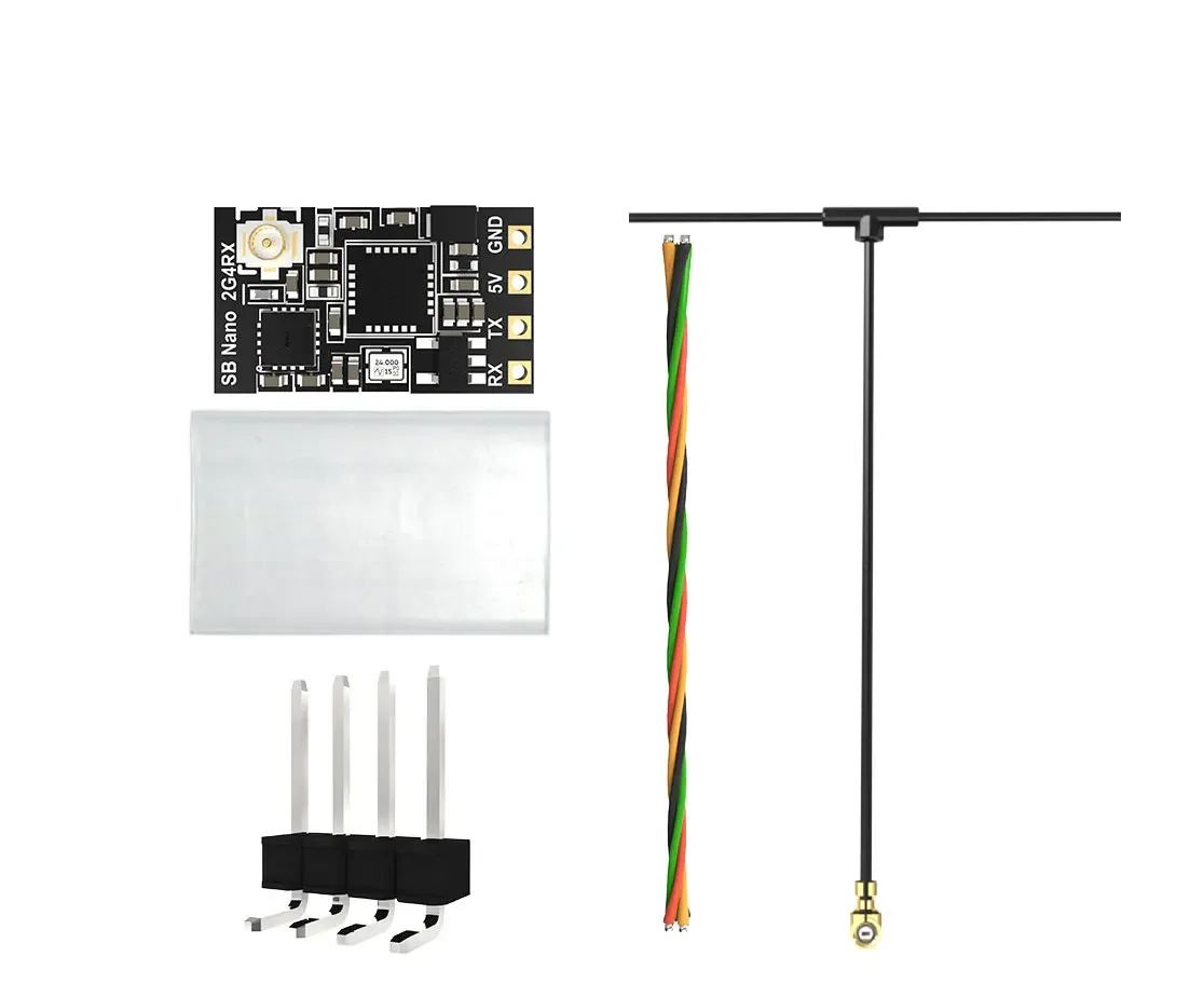 ELRS 2.4GHz NANO ExpressLRS Receiver With T Type Antenna Support Wifi ...